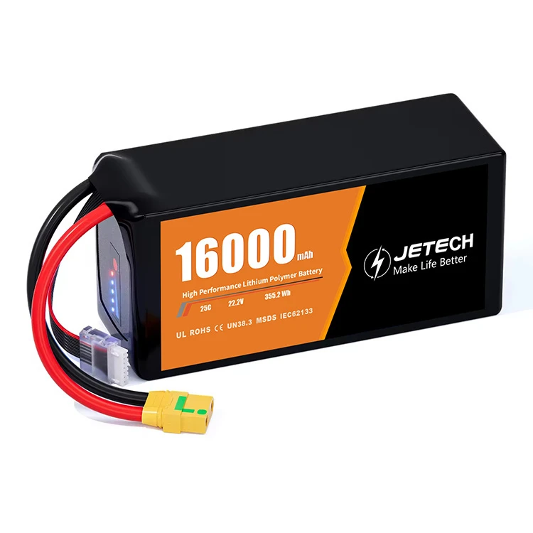 22.2V 16000mAh Lipo Battery